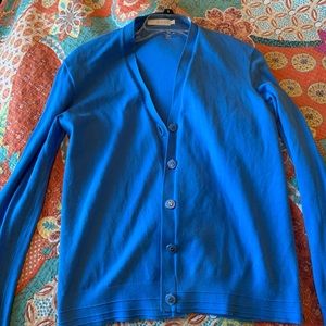 Tory Burch Blue Cardigan